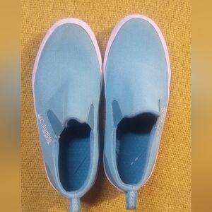 Women's PFG  Blue Slip-On Shoes